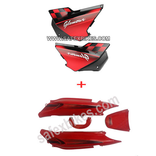 Glamour bike side panel set price new arrivals